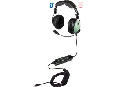 Casque helicoptere David Clark - DC ONE-XM (C-17): Prise U174 : High impedance : Actif ENC Hybrid technology - cble torsad