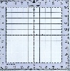 Pooleys PP-9 Protractor with white border