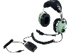 Casque H10-76XL - connecteur U174 hlicoptre - actif ENC technology - cble torsad