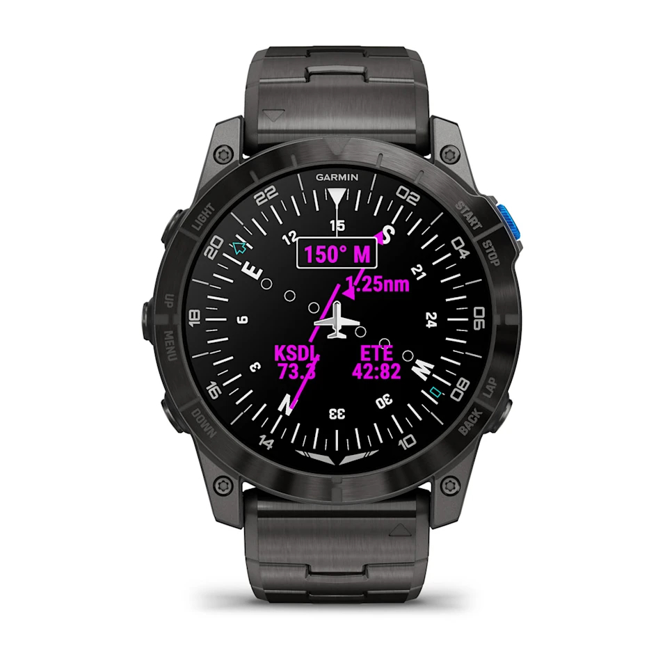 D2 Mach 1 PRO, 51mm, Saph, Carbon Gray DLC w/Ti band, EMEA